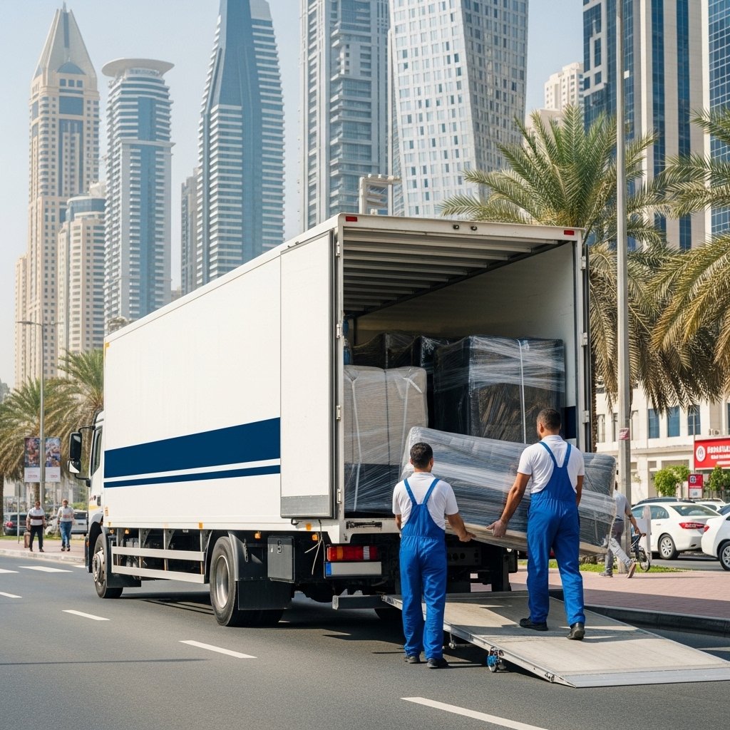 Furniture Moving Truck Dubai